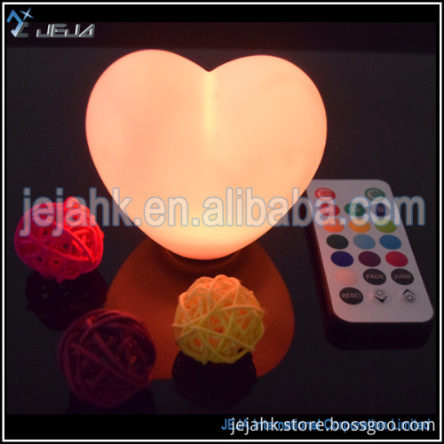Battery Operated Valentine's Day Decorative Lamps Heart Shape Led Light